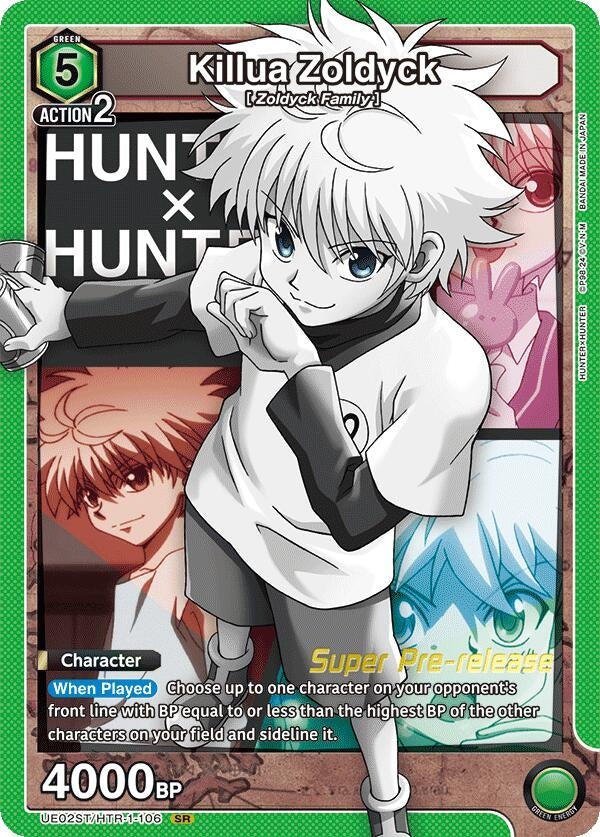 Killua Zoldyck (106) (21106) [UE02ST PRE] - Union Arena Single