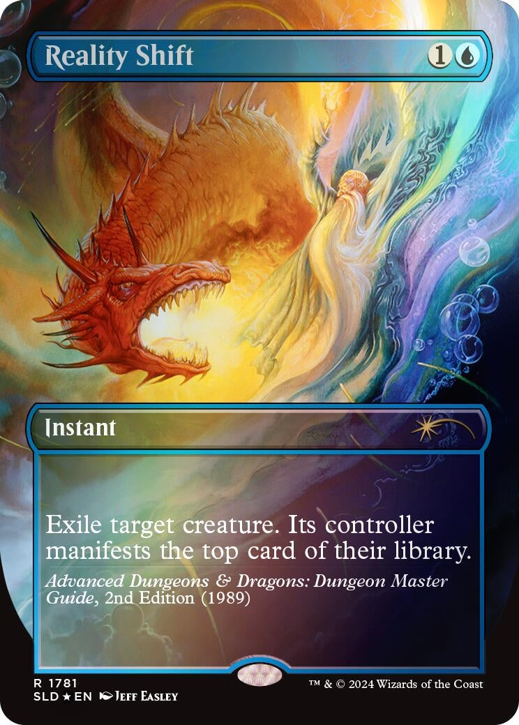 Reality Shift (Rainbow Foil) (1781) [SLD] - MTG Single