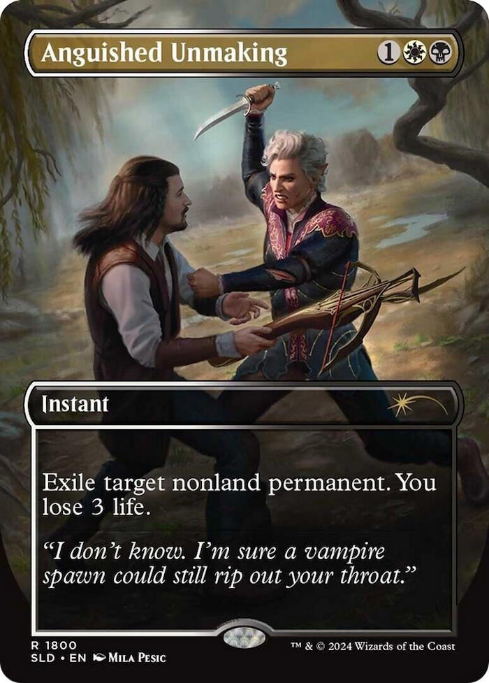 Anguished Unmaking (1800) (1800) [SLD] - MTG Single