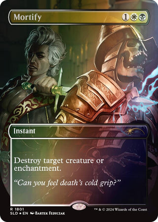 Mortify (Rainbow Foil) (1801) [SLD] - MTG Single