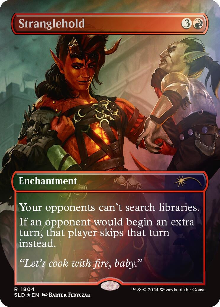 Stranglehold (Rainbow Foil) (1804) [SLD] - MTG Single
