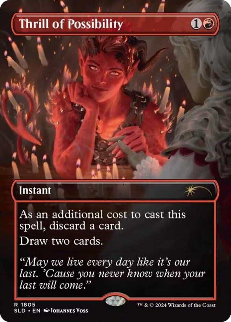 Thrill of Possibility (1805) [SLD] - MTG Single