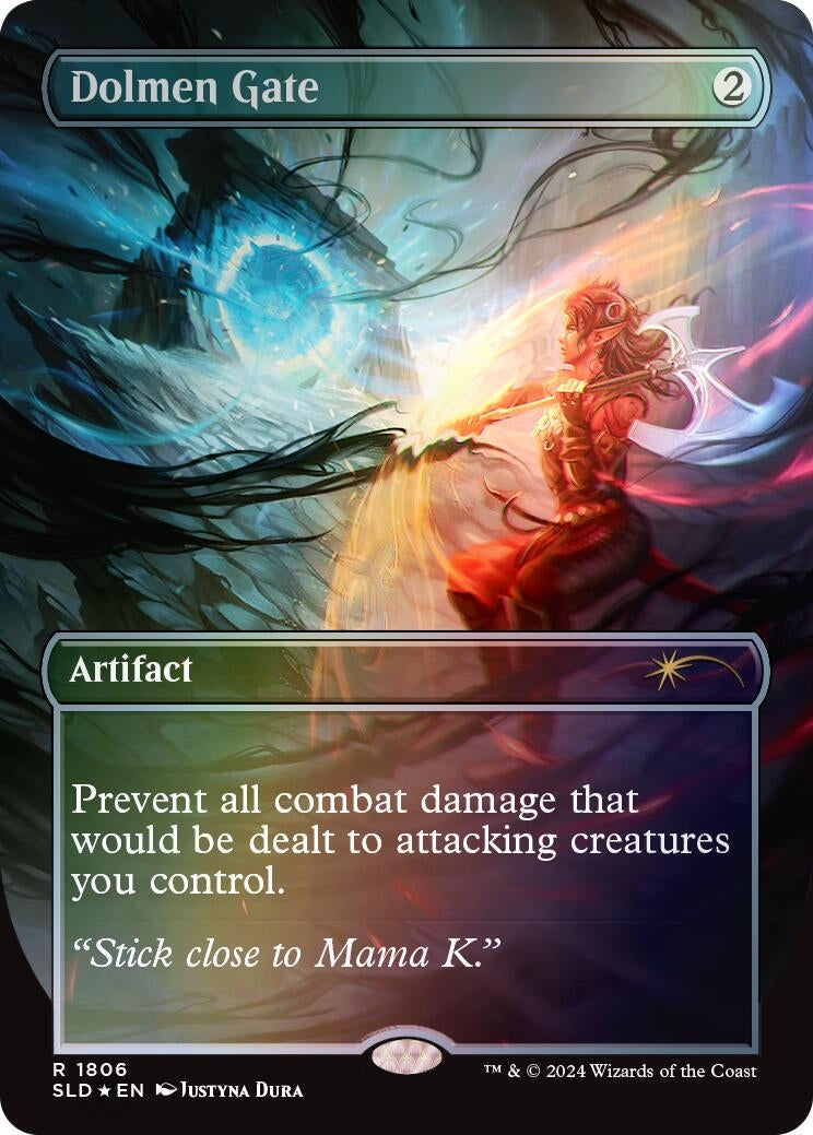 Dolmen Gate (Rainbow Foil) (1806) [SLD] - MTG Single