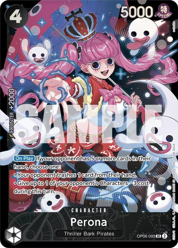Perona (Store Treasure Cup 2024) (6093) (OP-PR) - One Piece Card Game Single