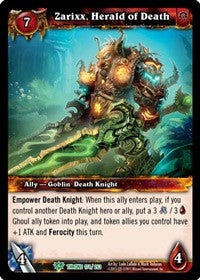 Zarixx Herald of Death - WoW Single