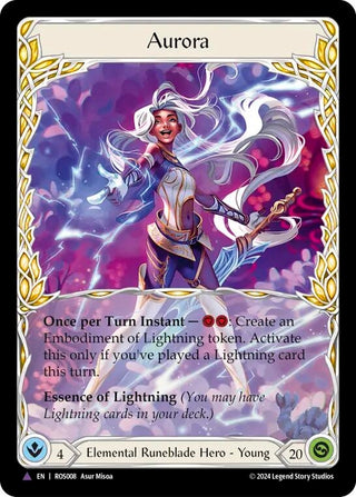 Aurora (Marvel) (Alternate Art) (8) [ROS] - Flesh and Blood TCG Single