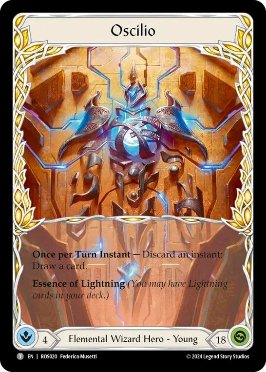 Oscilio (0) [ROS] - Flesh and Blood TCG Single