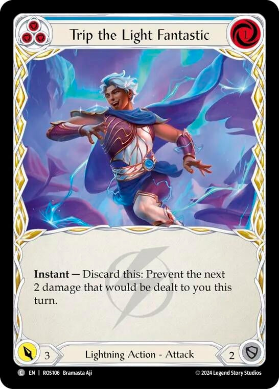 Trip the Light Fantastic (Blue) (106) [ROS] - Flesh and Blood TCG Single