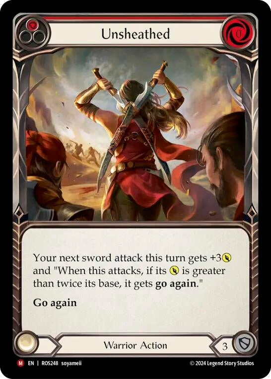 Unsheathed (248) [ROS] - Flesh and Blood TCG Single