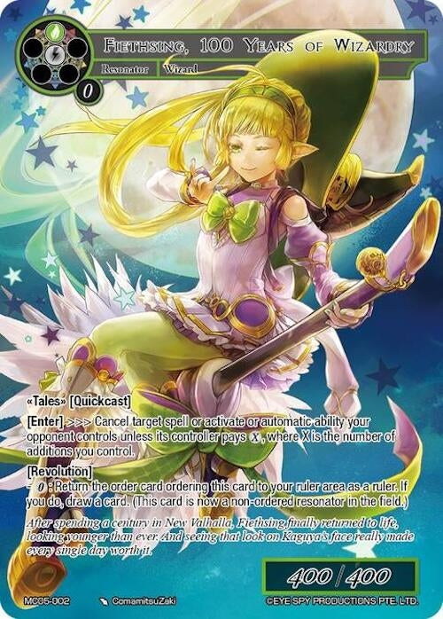 Fiethsing 100 Years of Wizardry (5002) [MC05] - Force of Will Single