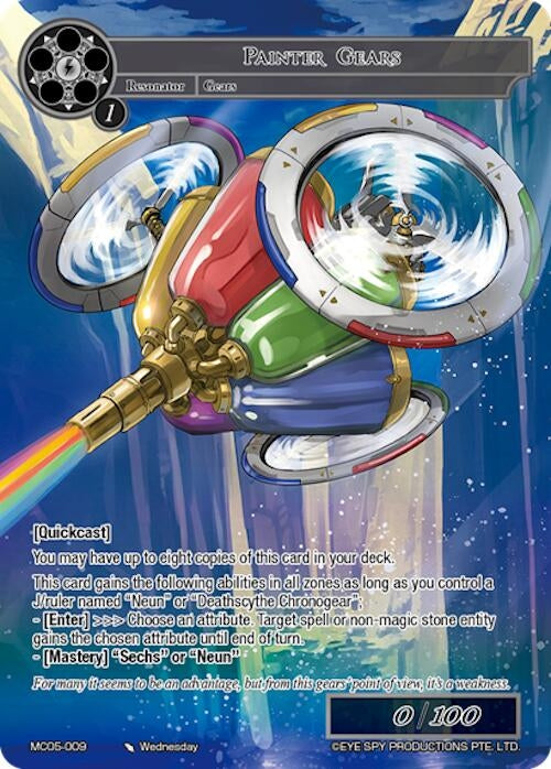 Painter Gears (5009) [MC05] - Force of Will Single