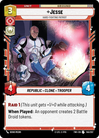 Jesse - Hard-Fighting Patriot (145/257) (TWI)