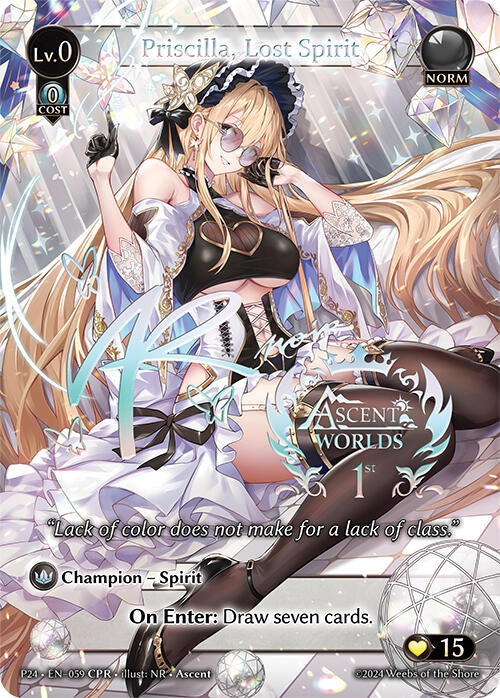 Image for Priscilla, Lost Spirit (CPR) (059) (Promotional Cards) - Grand Archive TCG