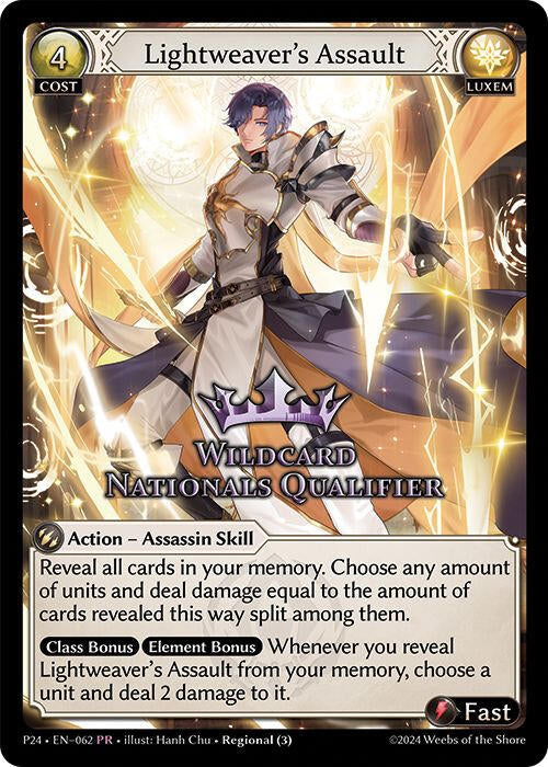 Image for Lightweaver's Assault (062) (Promotional Cards) - Grand Archive TCG