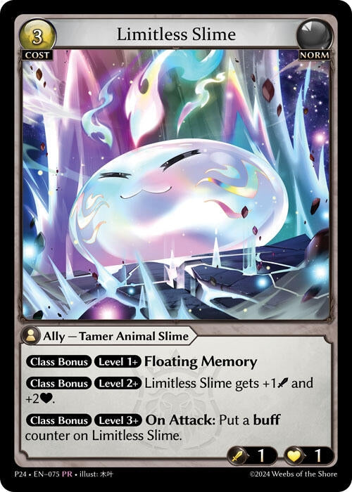 Image for Limitless Slime (075) (Promotional Cards) - Grand Archive TCG