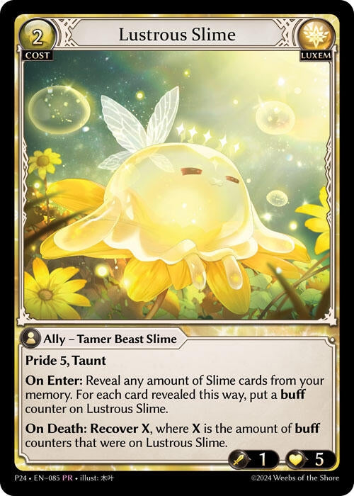Image for Lustrous Slime (085) (Promotional Cards) - Grand Archive TCG