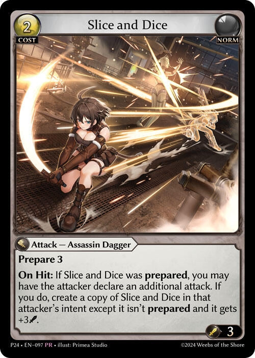 Image for Slice and Dice (097) (Promotional Cards) - Grand Archive TCG