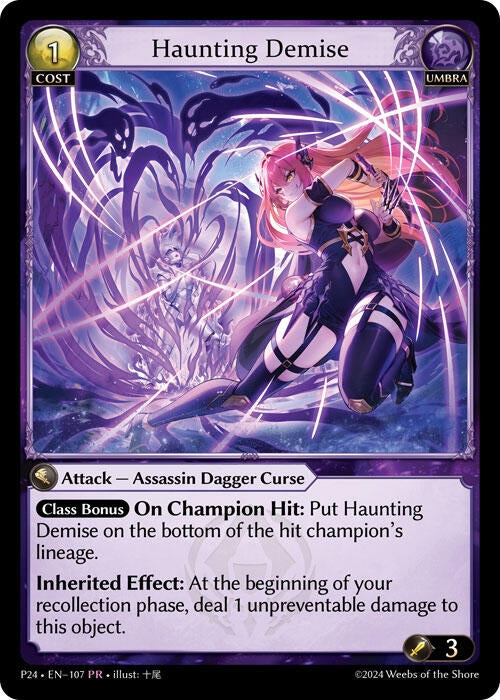 Image for Haunting Demise (107) (Promotional Cards) - Grand Archive TCG