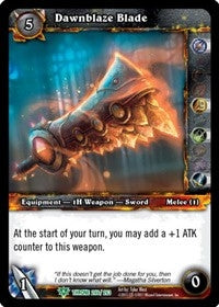 Dawnblaze Blade - WoW Single