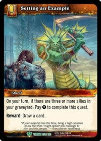 Setting an Example - WoW Single