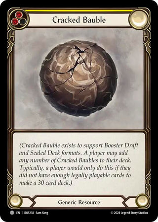 Cracked Bauble (0) [ROS] - Flesh and Blood TCG Single