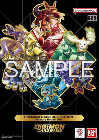 Premium Card Collection - Memory Boost! Set (Sealed Promotional Bundle) [D-PR] - Digimon Card Game Sealed
