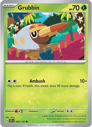 Image for Grubbin (009/142) (SV07: Stellar Crown) - Pokemon