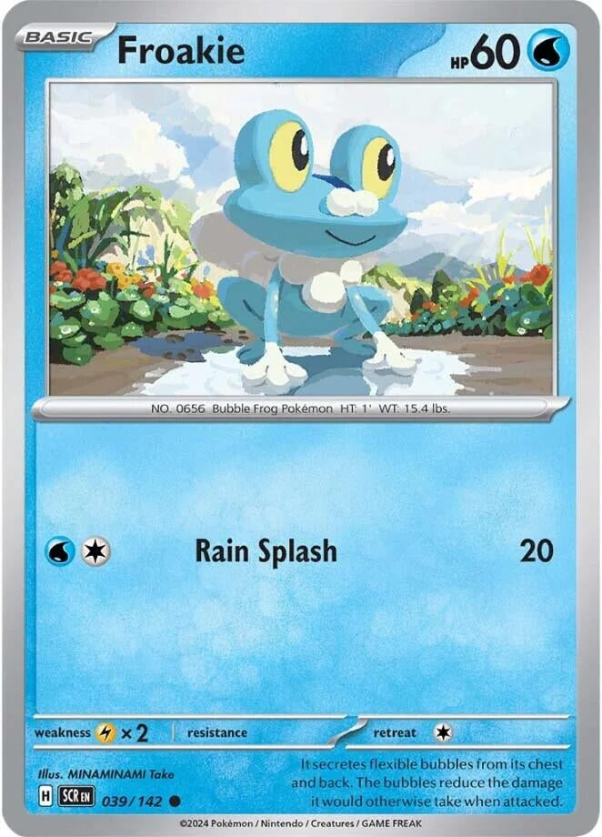 Froakie (039/142) [SV07: Stellar Crown] - Pokemon Single