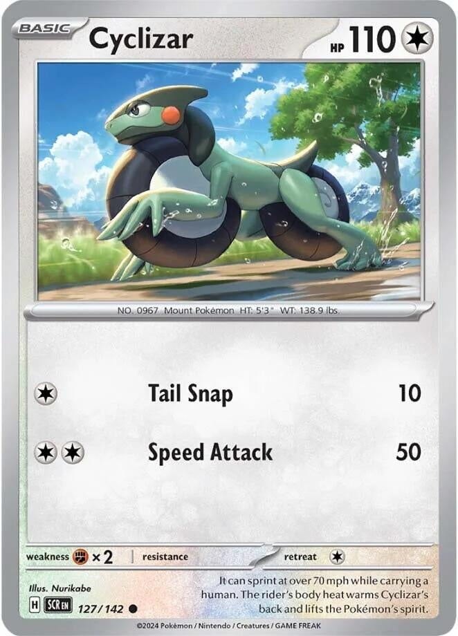 Cyclizar (127/142) [SV07: Stellar Crown] - Pokemon Single