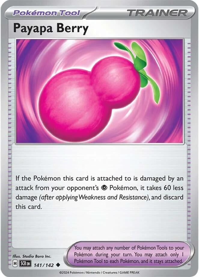 Payapa Berry (141/142) [SV07: Stellar Crown] - Pokemon Single