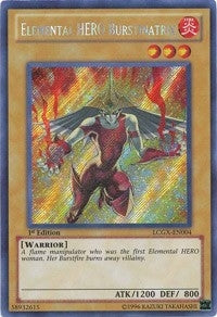 Elemental HERO Burstinatrix (Alternate Art) (4) (LC02) - YuGiOh Single