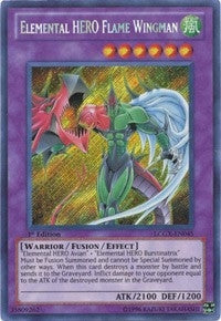 Elemental HERO Flame Wingman (45) (LC02) - YuGiOh Single
