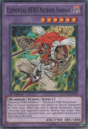 Elemental HERO Necroid Shaman (56) (LC02) - YuGiOh Single