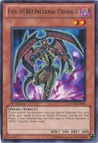 Evil HERO Infernal Prodigy (31) (LC02) - YuGiOh Single