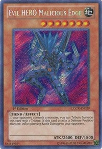 Evil HERO Malicious Edge (29) (LC02) - YuGiOh Single