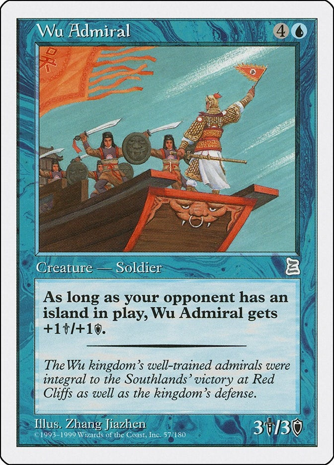 Wu Admiral (57) [PTK] - MTG Single