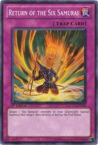 Return of the Six Samurai (262) (LC02) - YuGiOh Single