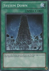 System Down (213) (LC02) - YuGiOh Single
