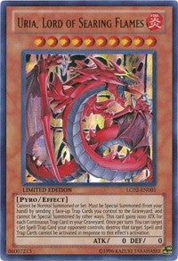 Uria Lord of Searing Flames (2001) (LC02) - YuGiOh Single