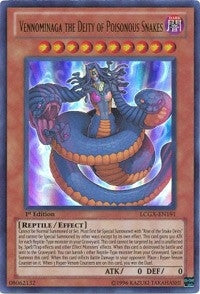 Vennominaga the Deity of Poisonous Snakes (191) (LC02) - YuGiOh Single
