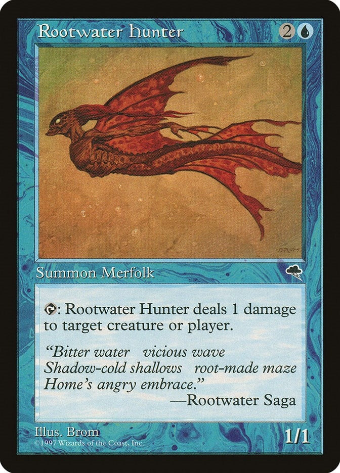 Rootwater Hunter (82) [TMP] - MTG Single