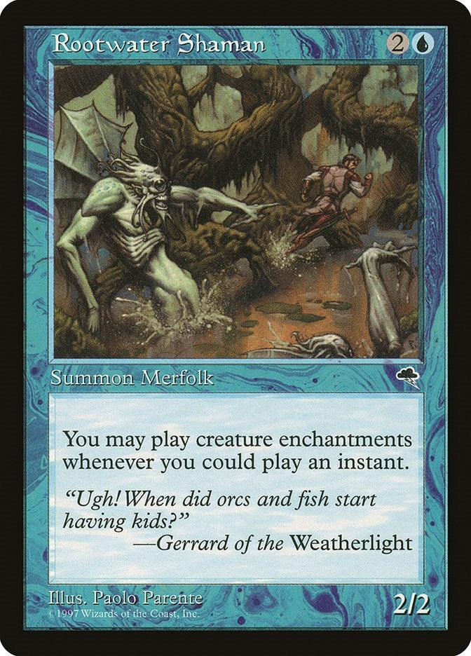 Rootwater Shaman (84) [TMP] - MTG Single