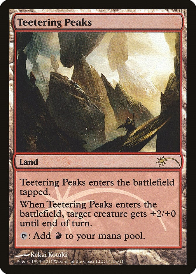 Teetering Peaks [FNM] - MTG Single