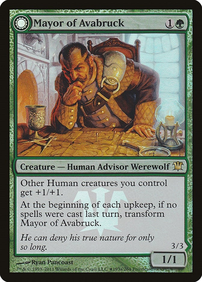 Mayor of Avabruck (193) [PRE] - MTG Single