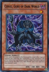 Ceruli Guru of Dark World (3) (SDGU) - YuGiOh Single