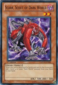 Scarr Scout of Dark World (6) (SDGU) - YuGiOh Single
