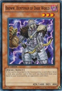 Broww Huntsman of Dark World (9) (SDGU) - YuGiOh Single