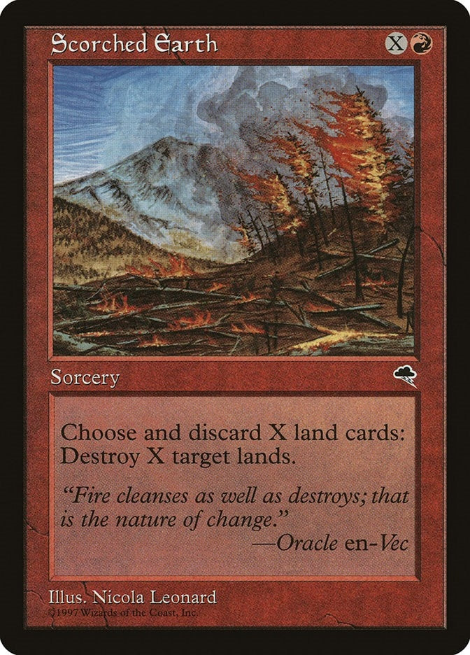 Scorched Earth (200) [TMP] - MTG Single