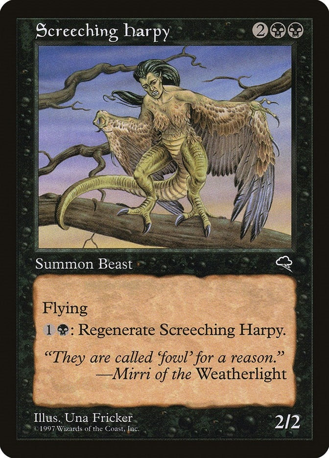 Screeching Harpy (155) [TMP] - MTG Single