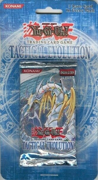 Tactical Evolution - Blister Pack [1st Edition] - YuGiOh Sealed